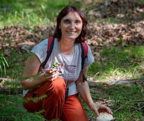 Научный сотрудник заповедника Светлана Бондарчук. Фото: Дмитрий Агеев.